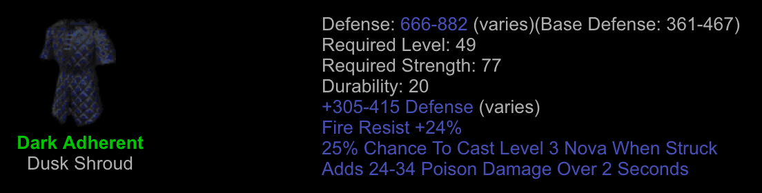 Dark Adherent