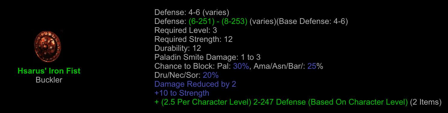 Hsarus' Iron Fist