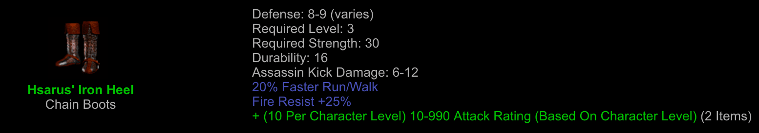 Hsarus' Iron Heel