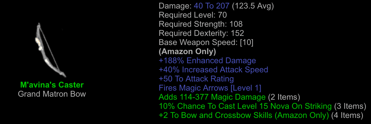M'avina's Caster
