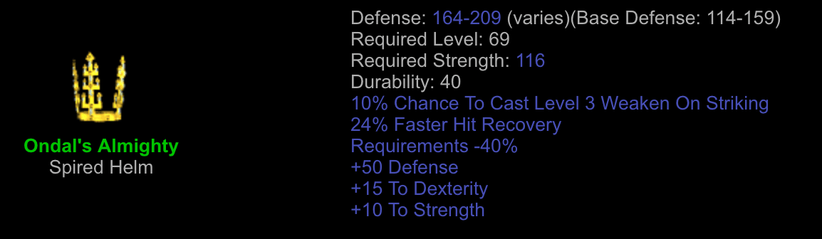 Ondal's Almighty