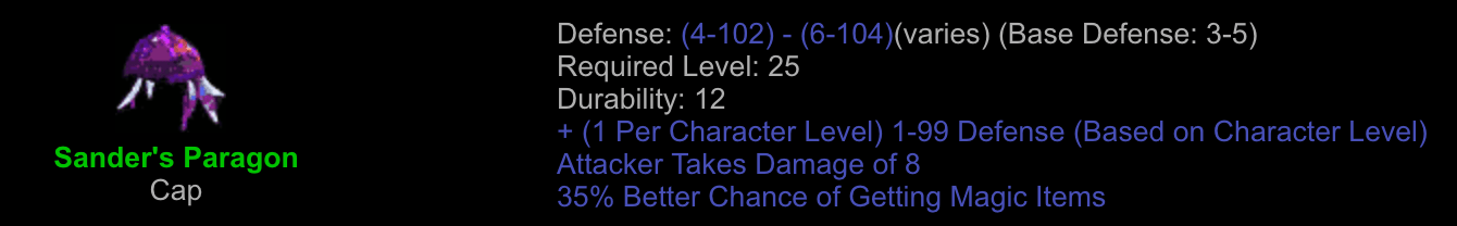 Sander's Paragon