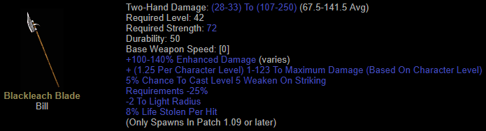 Blackleach Blade