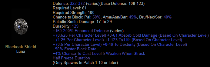 Blackoak Shield