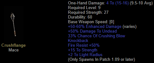 Crushflange
