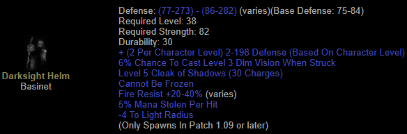 Darksight Helm