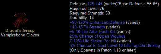 Dracul's Grasp