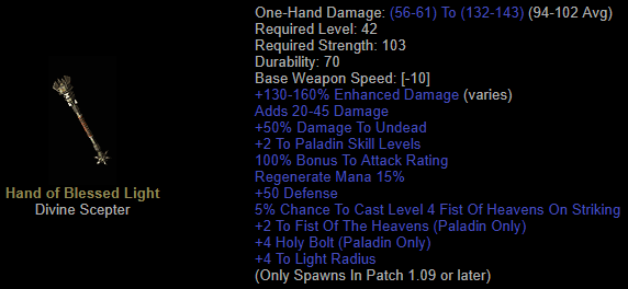 Hand of Blessed Light