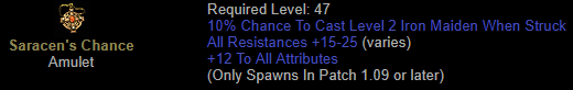 Saracen's Chance