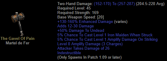 The Gavel of Pain