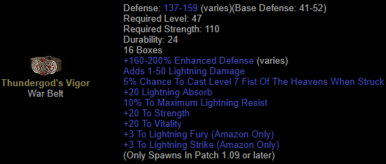 Thundergod's Vigor